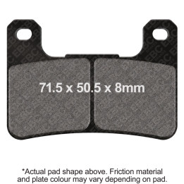Pastillas moto EBC Double-H FA379HH | Sinterizadas HH R90
