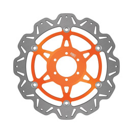 Disco moto EBC Vee-Rotor VR614ORG | Perfil V y buje de color