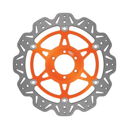 Disco moto EBC Vee-Rotor VR633ORG | Perfil V y buje de color