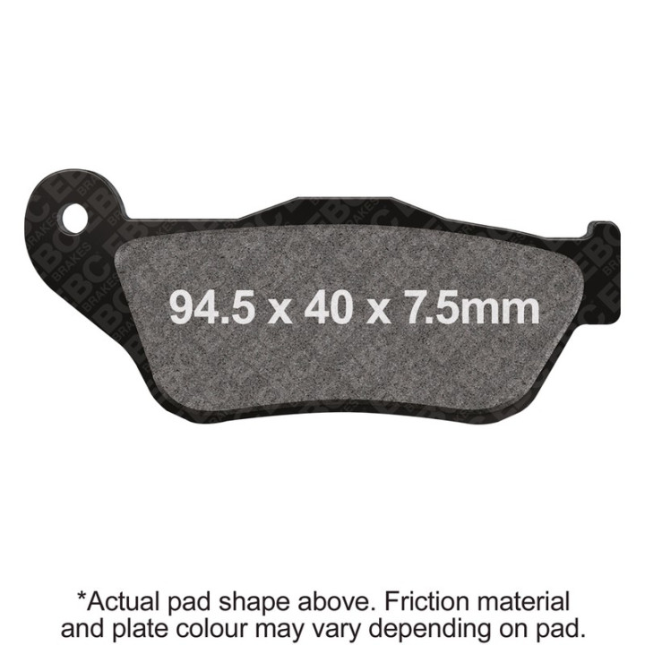 Pastillas EBC Scooter Orgánicas SFA430