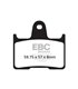Pastilla de freno EBC Moto FA254HH