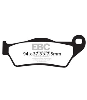 Pastilla de freno EBC Moto FA181V