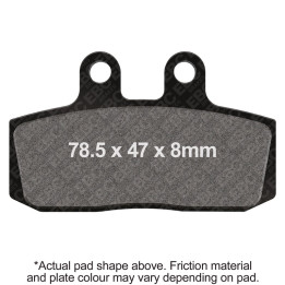 Pastillas moto EBC Double-H FA778HH | Sinterizadas HH R90