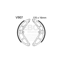 Zapatas de freno moto EBC V907 | Recambio freno de tambor