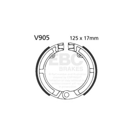 Zapatas de freno moto EBC V905 | Recambio freno de tambor