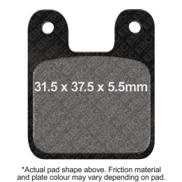 Pastillas moto EBC Orgánicas FA352 | Homologadas ECE R90