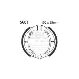 Zapatas de freno moto EBC S601 | Recambio freno de tambor