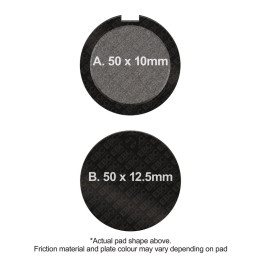 Pastillas moto EBC Orgánicas FA55 | Homologadas ECE R90
