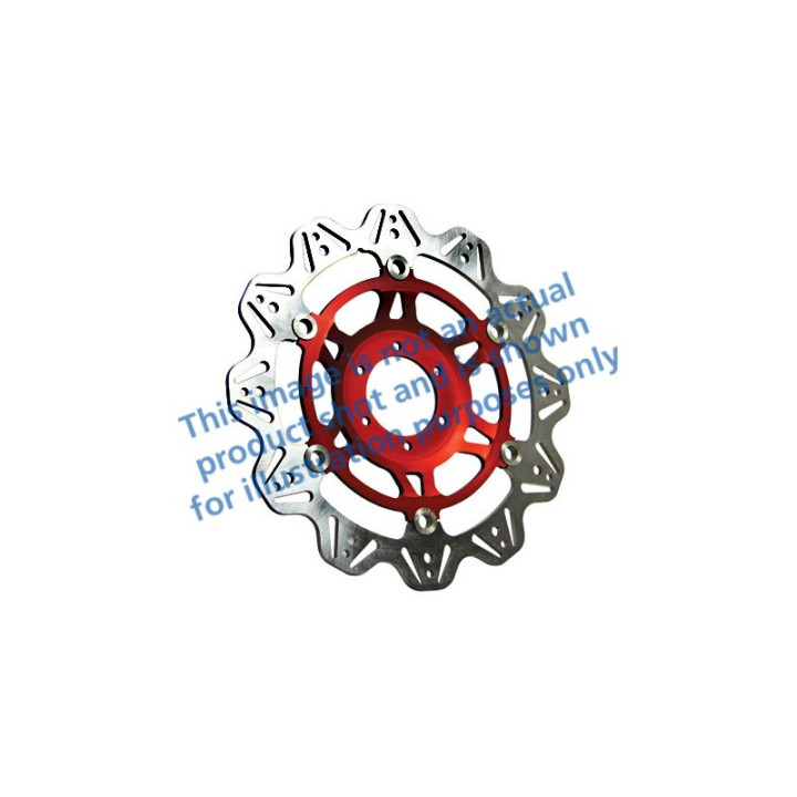 Disco EBC Vee-Rotors VR3007RED