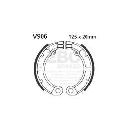 Zapatas de freno moto EBC V906 | Recambio freno de tambor