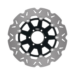 Disco moto EBC Vee-Rotor VR887BLK | Perfil V y buje de color