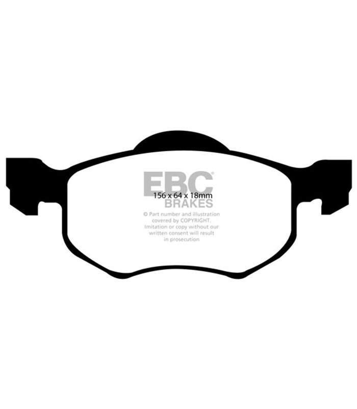 Pastilla Freno EBC Ultimax Delantera DP1616