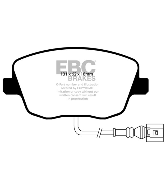 Pastilla Freno EBC Ultimax Delantera DP1479