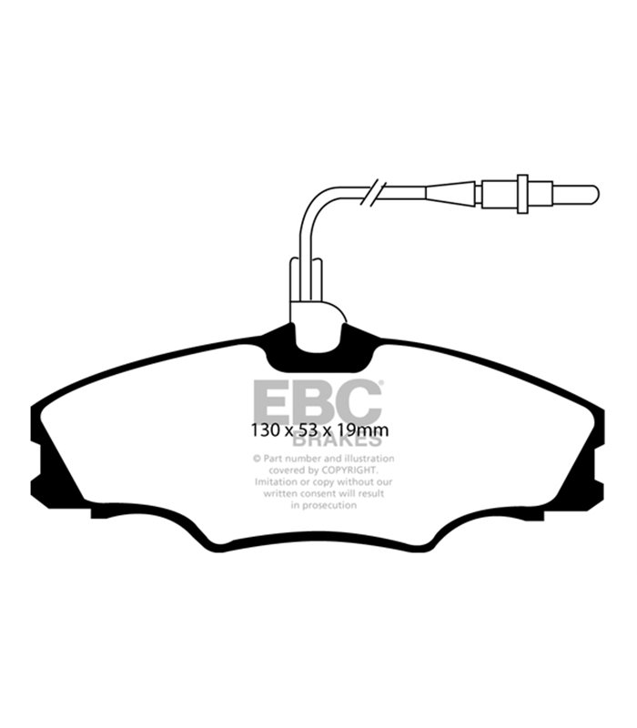 Pastilla Freno EBC Ultimax Delantera DP1049