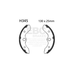 Zapatas de freno moto EBC H345 | Recambio freno de tambor
