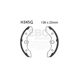 Zapatas moto EBC ranuradas H345G | Para off-road, quad y UTV