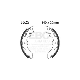 Zapatas de freno moto EBC S625 | Recambio freno de tambor