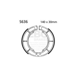 Zapatas de freno moto EBC S636 | Recambio freno de tambor