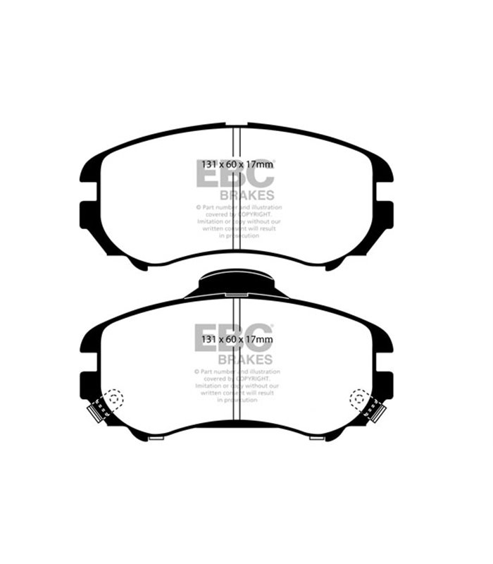 Pastilla Freno EBC YellowStuff Delantera DP41643R