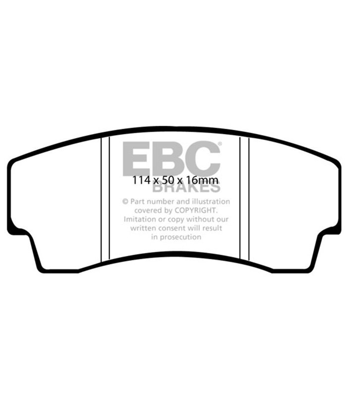 Pastilla Freno EBC BlueStuff Trasera DP5008NDX