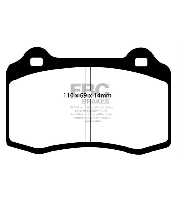 Pastilla Freno EBC BlueStuff Trasera DP51140NDX