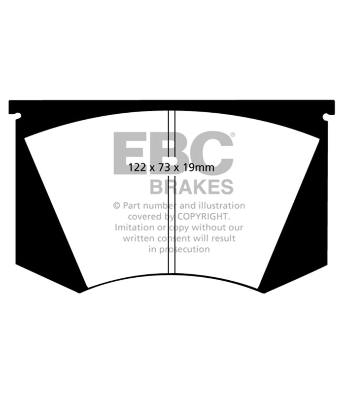 Pastilla Freno EBC BlueStuff Delantera DP5223NDX