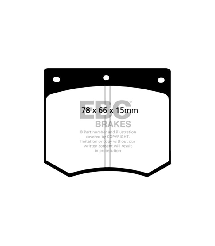 Pastilla Freno EBC BlueStuff Delantera DP5291NDX