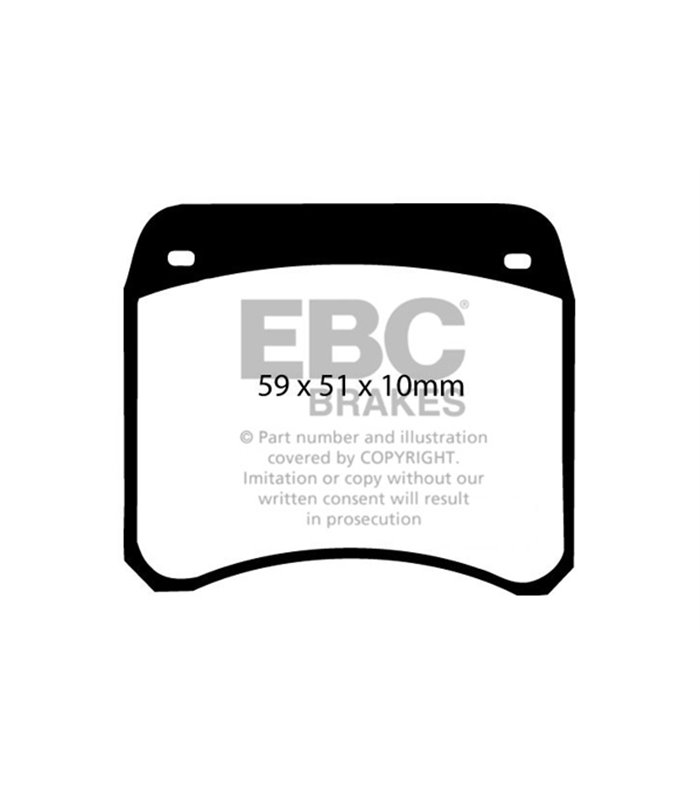 Pastilla Freno EBC OrangeStuff Delantera DP9128