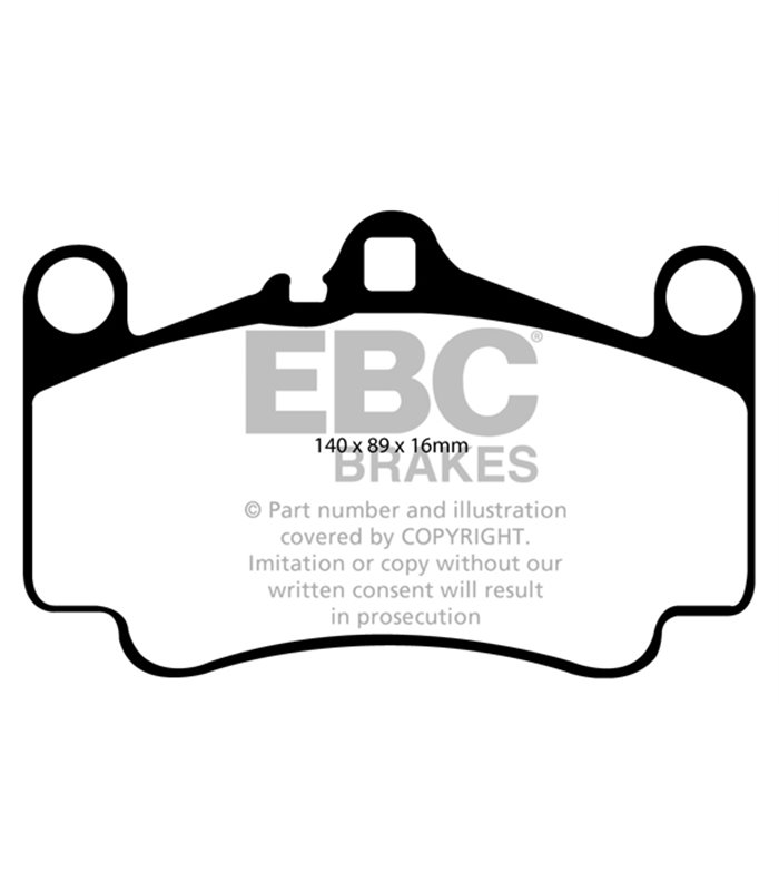 Pastilla Freno EBC OrangeStuff Delantera DP91515