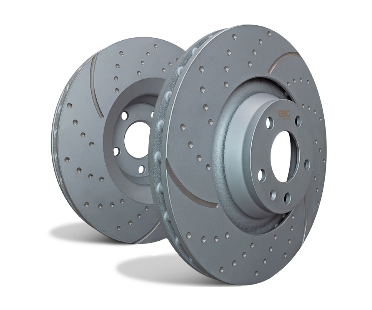 Discos EBC dimpled y ranurados GD Sport